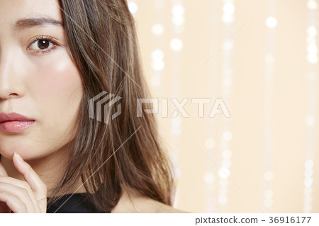 美麗的女人美容肖像 36916177