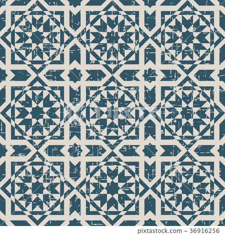 Seamless retro worn out background vintage pattern Seamless retro worn out background vintage pattern 36916256