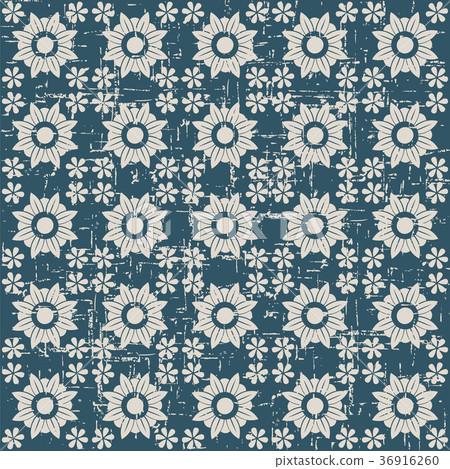 Seamless retro worn out background vintage pattern Seamless retro worn out background vintage pattern 36916260
