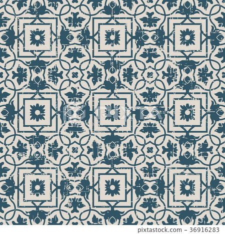 Seamless retro worn out background vintage pattern Seamless retro worn out background vintage pattern 36916283