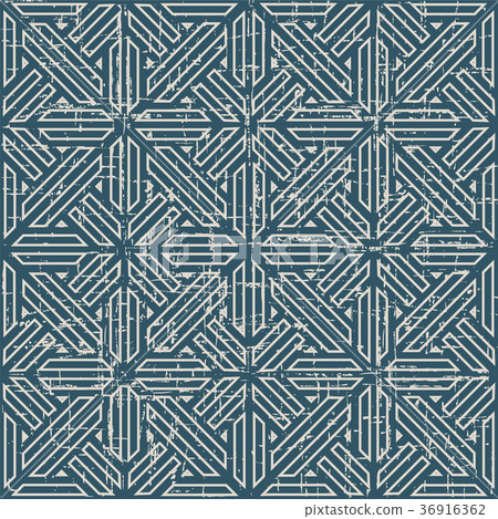 Seamless retro worn out background vintage pattern 36916362