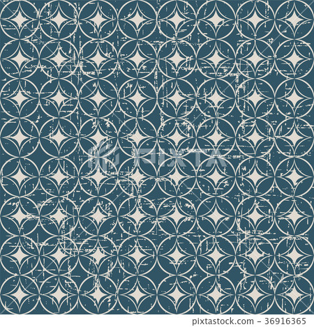 Seamless retro worn out background vintage pattern 36916365