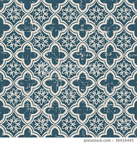 Seamless retro worn out background vintage pattern Seamless retro worn out background vintage pattern 36916445