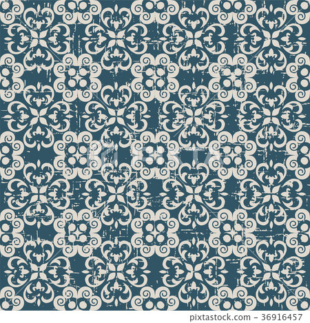 Seamless retro worn out background vintage pattern Seamless retro worn out background vintage pattern 36916457