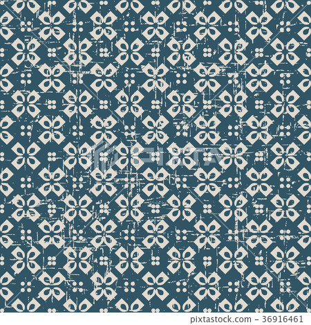Seamless retro worn out background vintage pattern Seamless retro worn out background vintage pattern 36916461