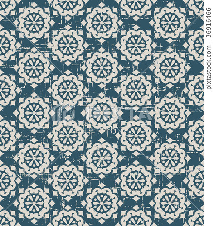 Seamless retro worn out background vintage pattern Seamless retro worn out background vintage pattern 36916466