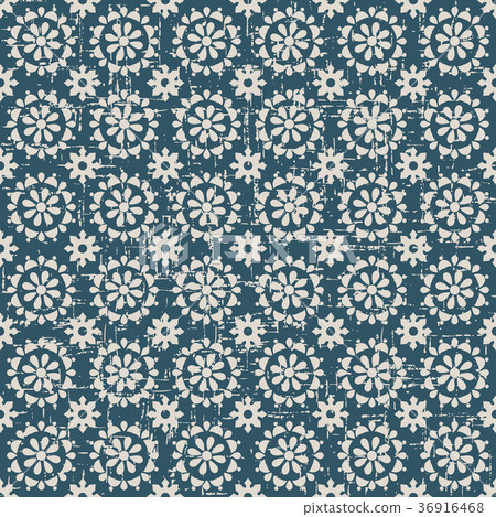 Seamless retro worn out background vintage pattern Seamless retro worn out background vintage pattern 36916468