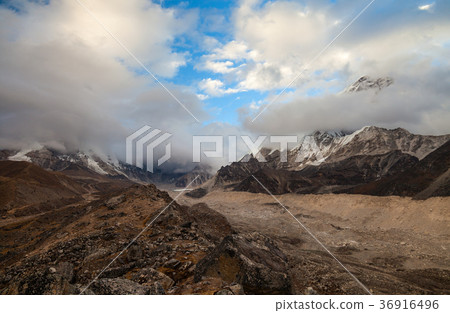 mountains in Himalayas, Nepal 36916496