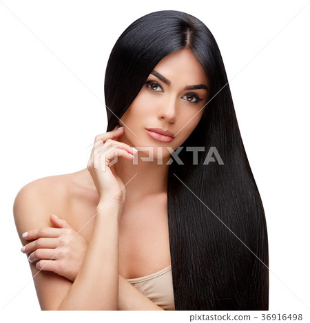 Beautiful Young Woman with Clean healthy hair 36916498