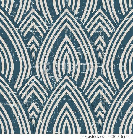 Seamless retro worn out background vintage pattern 36916564