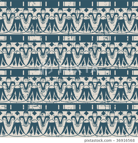 Seamless retro worn out background vintage pattern Seamless retro worn out background vintage pattern 36916568