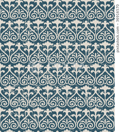 Seamless retro worn out background vintage pattern Seamless retro worn out background vintage pattern 36916570