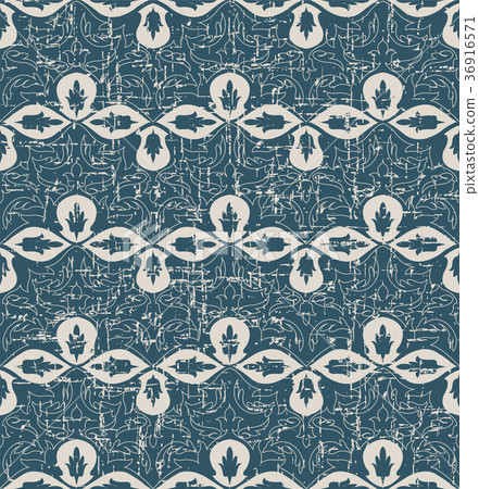 Seamless retro worn out background vintage pattern Seamless retro worn out background vintage pattern 36916571