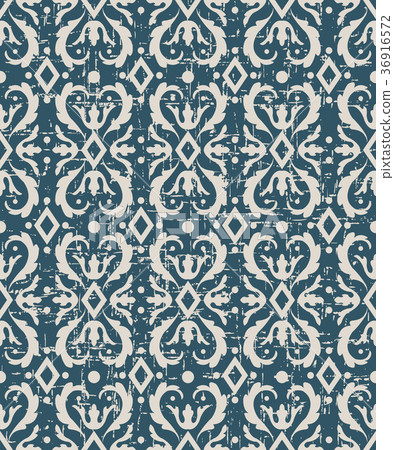 Seamless retro worn out background vintage pattern Seamless retro worn out background vintage pattern 36916572