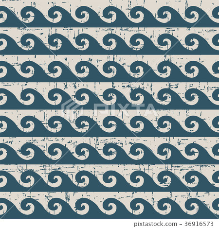 Seamless retro worn out background vintage pattern Seamless retro worn out background vintage pattern 36916573