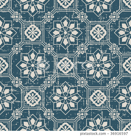 Seamless retro worn out background vintage pattern Seamless retro worn out background vintage pattern 36916597