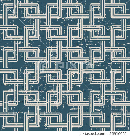 Seamless retro worn out background vintage pattern 36916631
