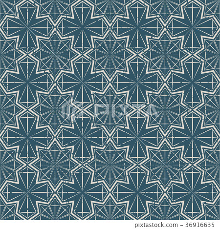Seamless retro worn out background vintage pattern Seamless retro worn out background vintage pattern 36916635