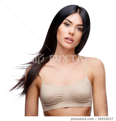 Beautiful Young Woman with Clean healthy hair Beautiful Young Woman with Clean healthy hair 36916637