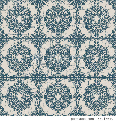 Seamless retro worn out background vintage pattern Seamless retro worn out background vintage pattern 36916659