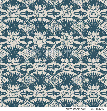 Seamless retro worn out background vintage pattern Seamless retro worn out background vintage pattern 36916697