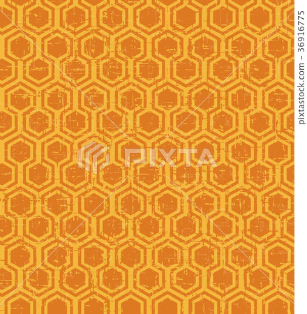 Seamless retro worn out background vintage pattern 36916775