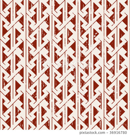 Seamless retro worn out background vintage pattern 36916780