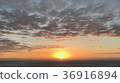 Dusk clouds 36916894