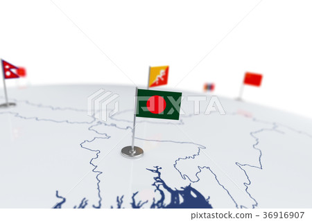 Bangladesh flag Bangladesh flag 36916907