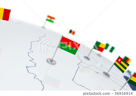 Burkina faso flag Burkina faso flag 36916914