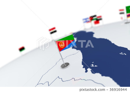 Eritrea flag 36916944
