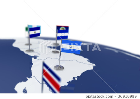 Nicaragua flag 36916989