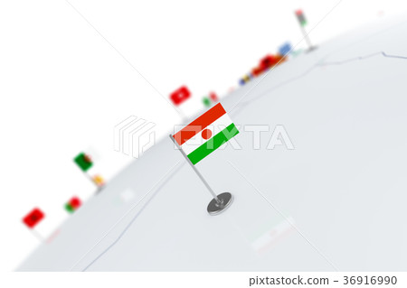 Niger flag Niger flag 36916990