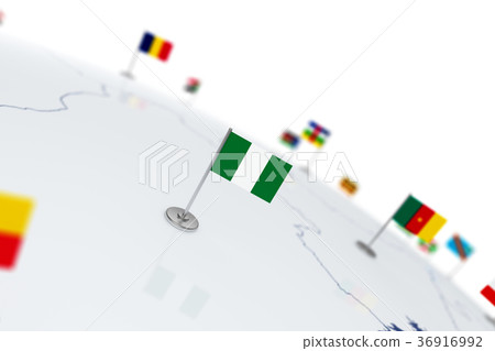 Nigeria flag 36916992