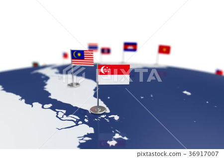 Singapore flag 36917007
