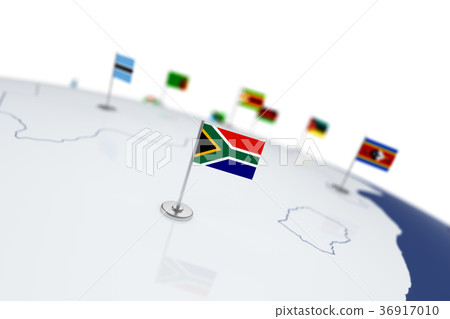 South Africa flag 36917010