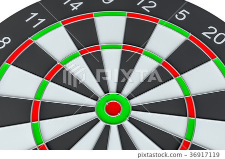 Dart board, isolated Dart board, isolated 36917119