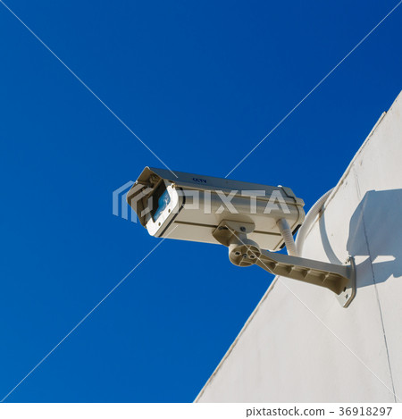 CCTV on building CCTV on building 36918297