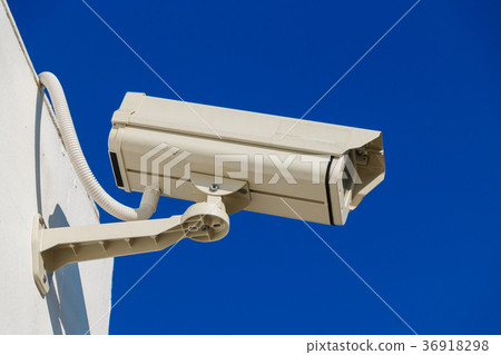CCTV on building CCTV on building 36918298