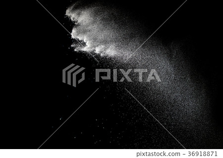 Freeze motion of white particles on black Freeze motion of white particles on black 36918871
