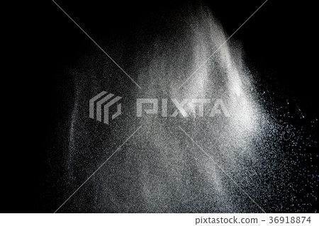 Freeze motion of white particles on black Freeze motion of white particles on black 36918874