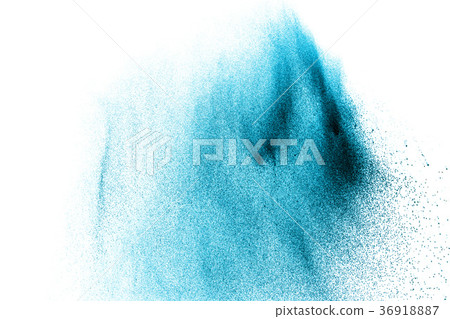green particles explosion on white background green particles explosion on white background 36918887