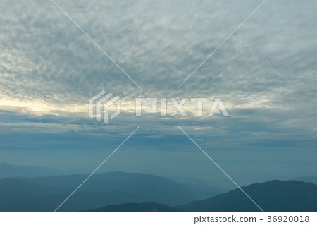 Beautiful cloudy weather in mountains Beautiful cloudy weather in mountains 36920018
