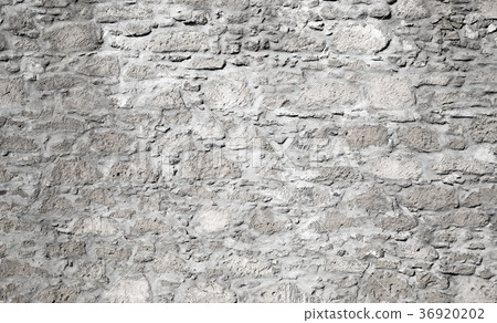 Grungy stone wall, flat background texture 36920202
