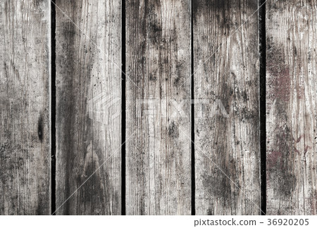 Old gray wooden wall, background texture 36920205