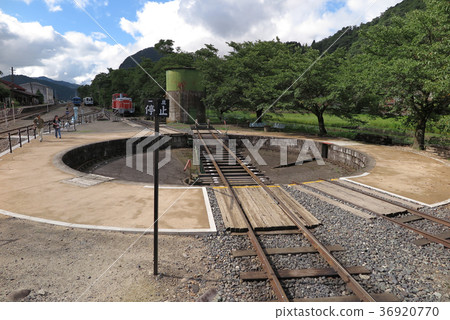 Wakasa Railway Water Tower and Turntable Wakasa Railway Water Tower and Turntable 36920770