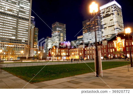 Tokyo Station Marunouchi Station Square Tokyo Station Marunouchi Station Square 36920772