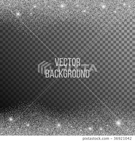Abstract background of random falling silver dots - Stock Illustration ...