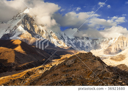 mountains in Himalayas, Nepal 36921680