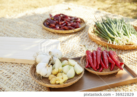 Vegetables, ingredients, cabbage kimchi, kimchi 36922829
